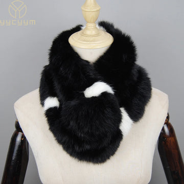 Arctic Luxe Rex Fur Scarf