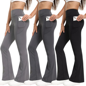 SculptFlex High-Waist Flare Pants