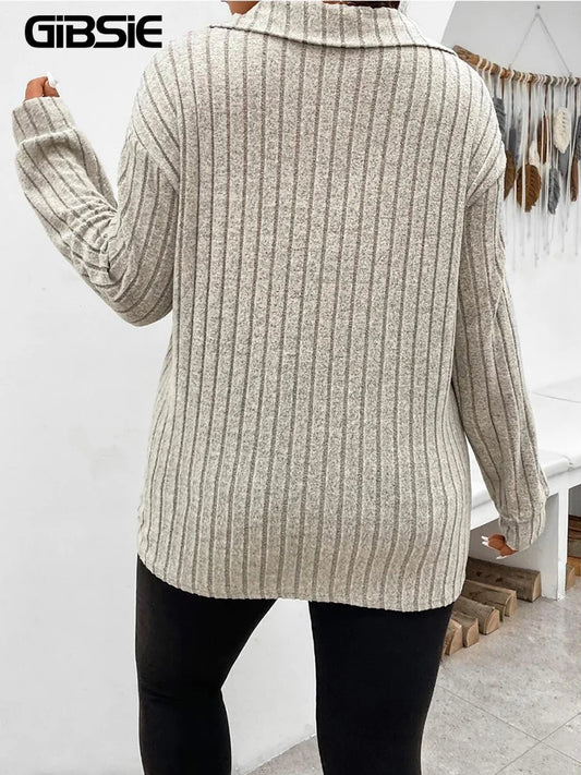 Cozy Elegance Knit Shirt