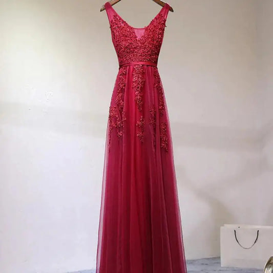 Ethereal Bloom Evening Gown
